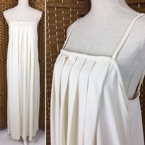 NWT ASOS Monki Pleated Sleeveless Maxi Dress Sz M